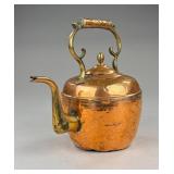 Antique English Copper Tea Kettle