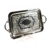 Middletown Silver Co. Rectangular Waiter's Tray