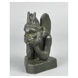 Lerrat Bronze Finished Spelter Gargoyle Figure