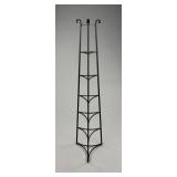 Wrought Iron Pot Rack with Tiers 46' Tall