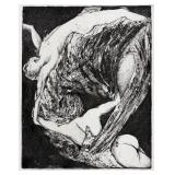 Laura Deer Moore Signed Engraving 13/25