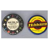 Advertising Pocket Mirrors, Chicago Businesses