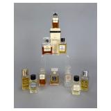 Chanel Glass Mini Perfume Bottles Assortment