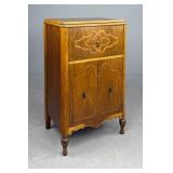 1930s Cabinet w Hinged Top, Drop Front & 2 Doors