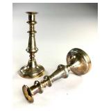 Pair of Silverplated Candlesticks