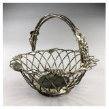 Godinger Silverplated Grape Basket 11-1/2' DIA