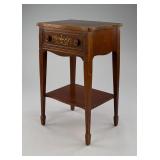 1920s Federal Revival Mahogany Nightstand or Table
