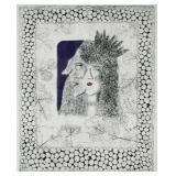Mary Howe (MICH/ME, 1942ï¿½2024) Colored Engraving
