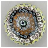 Murano Style Millefiori Paperweight