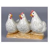 Goebel Ceramic Figurine of Three Chickens