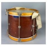 1950s-60s Ludwig Marching Snare Drum Wooden Shell