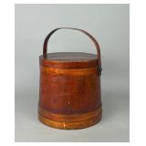 Wooden Firkin with Handle