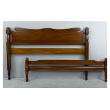 Colonial Revival Cherry Full Headboard & Footboard