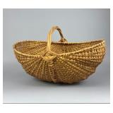 Woven Basket with Handle