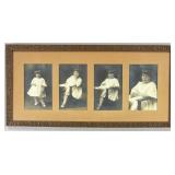 4 Studio Portraiture Photos Hudson Detroit 1920s