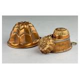 Victorian Copper Jelly Mold Collection
