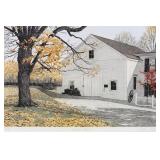 Carol Collette (CA/AM b1945) Etching Culverï¿½s Farm