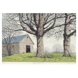 Carol Collette (CA/AM b.1945) Etching April