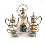 Towle Silverplated 6 Piece Tea and Coffee Set
