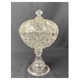 EAPG Diamond Thumbprint Compote c. 1850