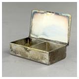 Leonore Doskow (AM 1911-2008) Silverplated Pillbox