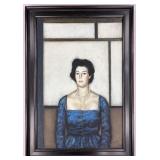 Mario Russo (IT, 1925ï¿½2000) 1958 Oil Painting