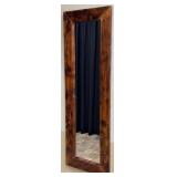 Local Handmade Red Cedar Wood Framed Mirror