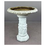 Henri Studio Chicago Cast Concrete Birdbath