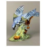 1940s Stangl Pottery Blue Jay Figurine #3716