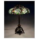Bauer & Coble Studios (MICH) Tiffany Style Lamp