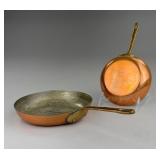 2 Bazar Franï¿½ais 666 Copper Skillets