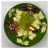 Moorcroft Pottery 'Columbine' Plate 1947