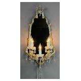 Venetian Style 3-Light Hall Mirror or Wall Sconce