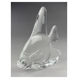 Steuben Glass #7698 Large Figural Fish Min