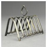 Silverplated English Toast Rack