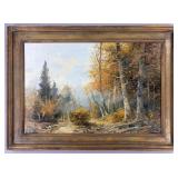 Josef Kugler AT(1913-2011) Landscape Oil Painting