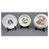 Gustav Brown Decorative Plates Set