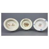 3 Baby Plates: Wellsville & East Liverpool Ohio