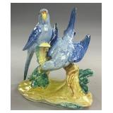 Stangl Pottery Double Parakeets Figurine