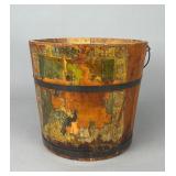P. Lorillard Decorative Wooden Bucket