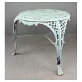 Painted Cast Iron Patio or Bistro Table