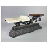 1867 Parnall & Sons T.E. Cast Iron Balance Scale