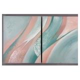 PR of Gerand Original Abstract 1980s Oil Paintings