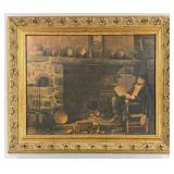 William Lippincott Framed Print 'Solid Comfort'