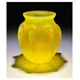 1960s Italian Murano Glass Vase 'Scavo' FInish
