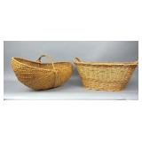 Woven Basket Pair: Buttocks & Gathering Styles