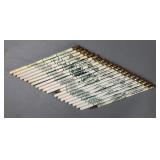 1958 MSU Football Schedule Bank of Lansing Pencils