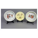Retch & Co. Children's ABC Ceramic Plate & Bowls