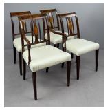 Set of 4 Federal Style Dining Chairs Early 20th C.
