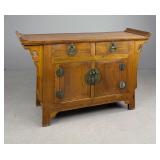 Chinese Lianerchu Alter Chest Coffer or Sideboard